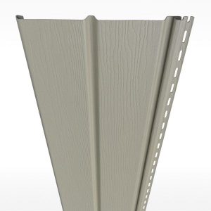 Tan double 5 solid vinyl soffit